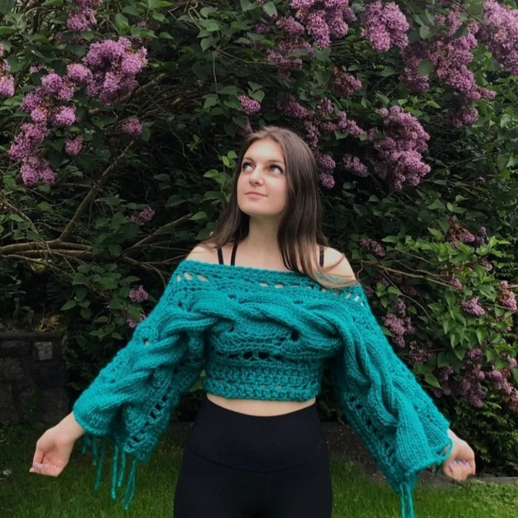 The Wings Sweater — Namaste & Crochet Makers